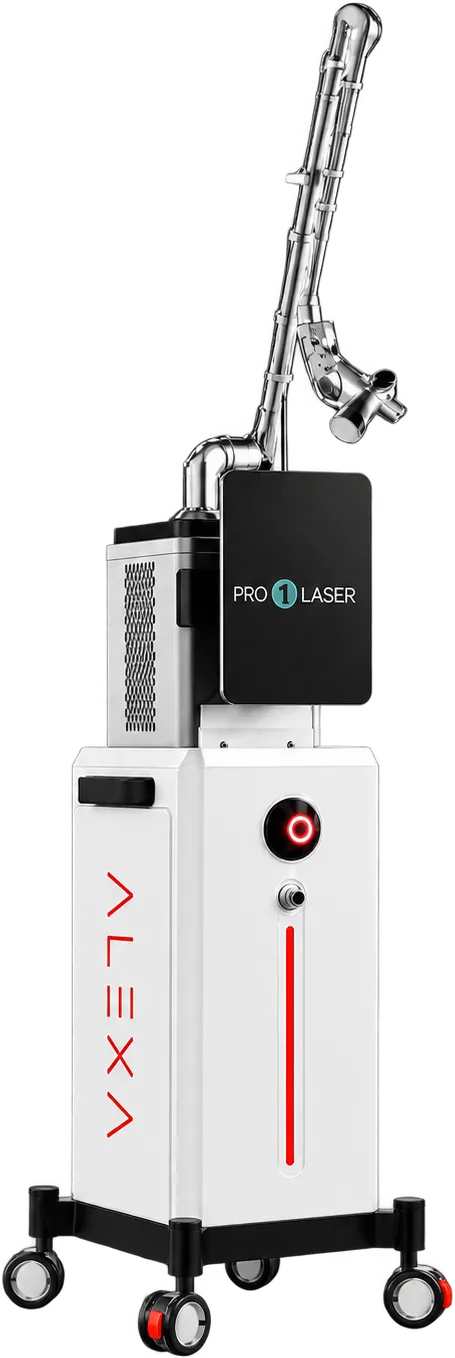 Alexa CO₂ Aesthetic fractional CO₂ laser platform with articulated arm
